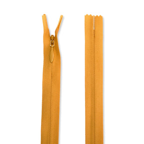 Ykk 2 Concealed Closed End Zipper SV578597 Golden Rod 3