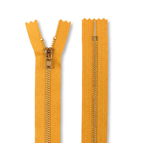 Ykk 5 Brass Closed End Jean Zipper SV578635 Golden Rod 3