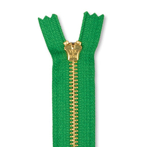 Ykk 5 Brass Closed End Jean Zipper SV578648 Jewel Green 2
