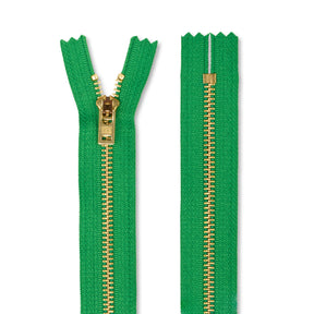 Ykk 5 Brass Closed End Jean Zipper SV578648 Jewel Green 3