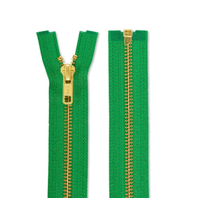 Ykk 5 Brass Separating Zipper SV578762 Jewel Green 3