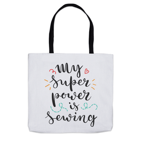 My Super Power Is Sewing Tote Bag Group