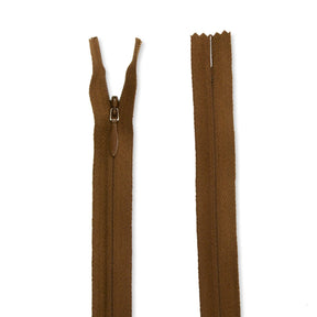 Ykk 2 Concealed Closed End Zipper SV578598 Chestnut Brown 3