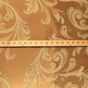 Gold Velvet Jacquard Fabric 9013 SV570429 4