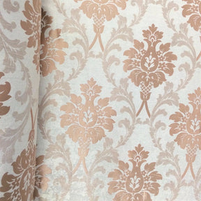 Champagne Velvet Jacquard Fabric 9021 SV570425 1