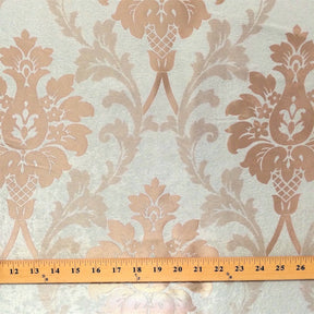 Champagne Velvet Jacquard Fabric 9021 SV570425 2