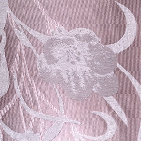 Pink Velvet Jacquard Fabric 9089 SV570421 4