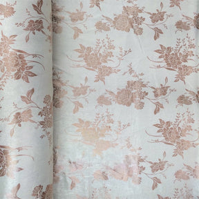 Champagne Velvet Jacquard Fabric 9101 SV570433 1