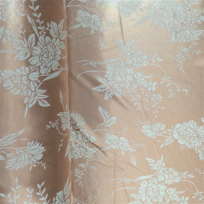 Champagne Velvet Jacquard Fabric 9101 SV570433 4