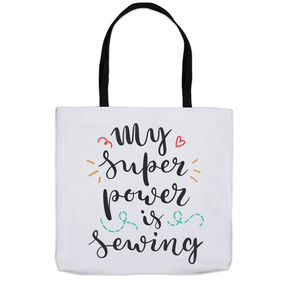 My Super Power Is Sewing Tote Bag Group