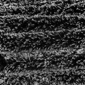 Alpaca Faux Fur Fabric SV577851 Black / Ivory A3