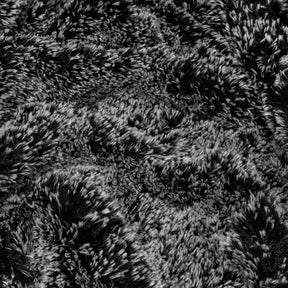Alpaca Faux Fur Fabric SV577851 Black / Ivory 3