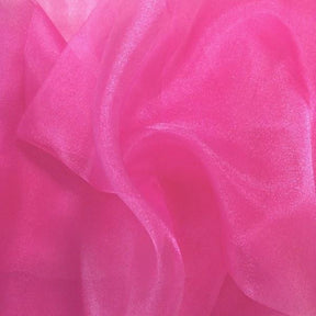 Crystal Organza Rod Pocket Curtains American Beauty 3