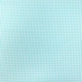 1/16 Inch Gingham Check Polyester Cotton Poplin Fabric SV575753 Aqua Image 2