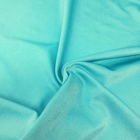 Shiny Milliskin Rod Pocket Curtains Aqua 3
