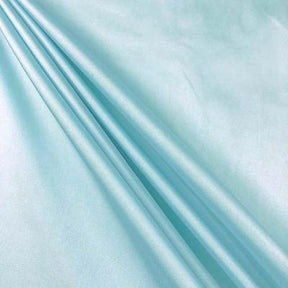 Polyester Taffeta Lining Rod Pocket Curtains Baby Blue 3