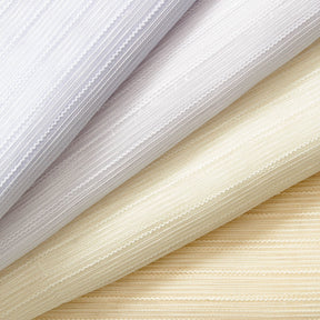 Bayzam Striped Sheer Mesh Dobby Fabric Group