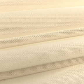 Power Mesh Rod Pocket Curtains Beige 3