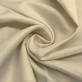 Twill Rod Pocket Curtains Beige 3