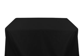 Nylon Ripstop Dwr 6 Feet Banquet Table Covers Black 1