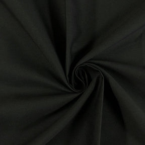 100 Cotton Broadcloth Rod Pocket Curtains Black 3