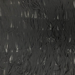 Fringe Embroidery On Georgette Fabric SV576141 5 Black 1