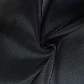 Stretch Taffeta Rod Pocket Curtains Black 3