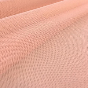 Power Mesh Rod Pocket Curtains Blush  3