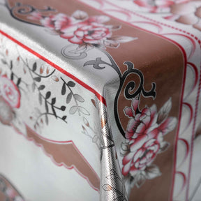 Botanical Metallic Oilcloth Fabric SV578140 1