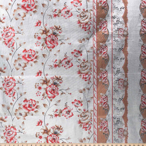 Botanical Metallic Oilcloth Fabric SV578140 4