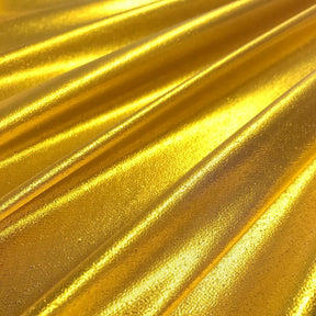 Tissue Lame Rod Pocket Curtains Brass  3