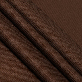 Doux French Rib Knit Fabric SV577894 Brown 2