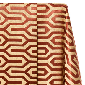 Burgundy Brushed Jacquard 916 5 Fabric SV578205 1
