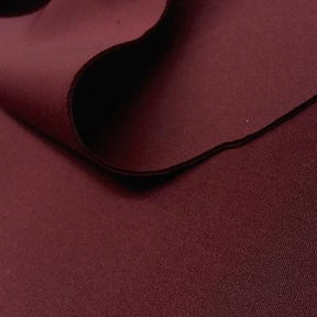 Neoprene Scuba Rod Pocket Curtains Burgundy 3
