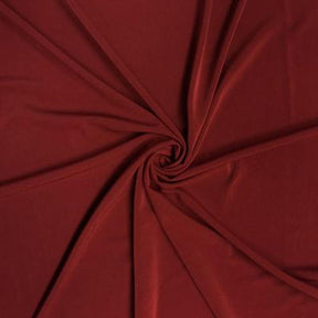 Ity Stretch Knit Jersey Rod Pocket Curtains Burgundy 3
