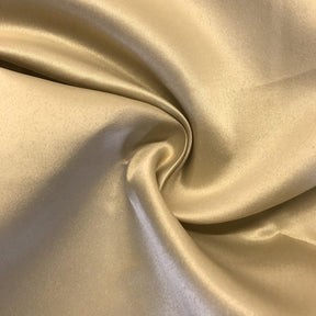 Matte Satin Peau De Soie Rod Pocket Curtains Champagne 3