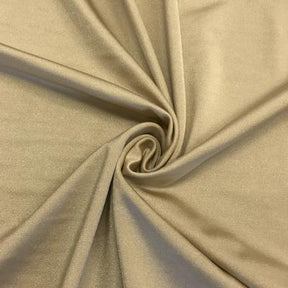 Shiny Milliskin Rod Pocket Curtains Champagne 3