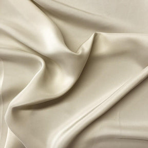 Silk Charmeuse Rod Pocket Curtains Champagne 3