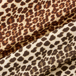 Cheetah Crepe De Chine Print Fabric Group