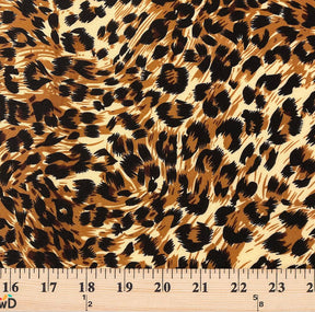 Cheetah Neoprene Scuba Fabric SV577058 3