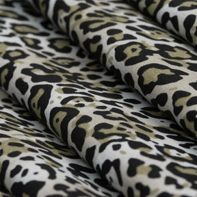 Cheetah Print Cotton Fabric SV577468 Arctic 2