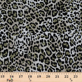 Cheetah Print Cotton Fabric SV577468 Arctic 3