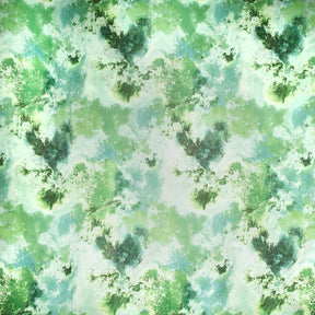 Chiffon Tie Dye Printed Fabric SV577574 Green 1
