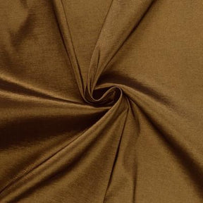 Stretch Taffeta Rod Pocket Curtains Cocoa 3