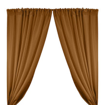 Twill Rod Pocket Curtains Copper 1