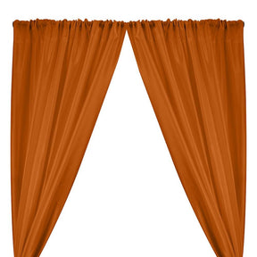 Polyester Dupioni Rod Pocket Curtains Copper 34 Copper 1