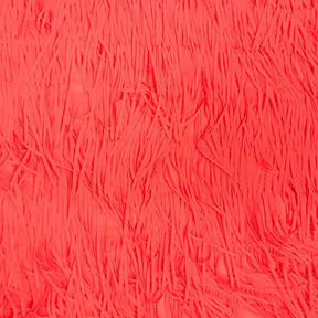 Fringe Embroidery On Georgette Fabric SV576139 Coral 1
