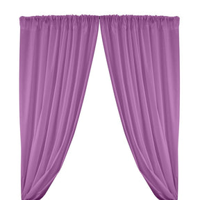 Cotton Polyester Broadcloth Rod Pocket Curtains Curtains Lilac 1
