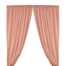 Cotton Polyester Broadcloth Rod Pocket Curtains Curtains Pink 1