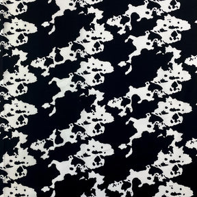 Cow Print Cotton Fabric SV577428 Black/White 1